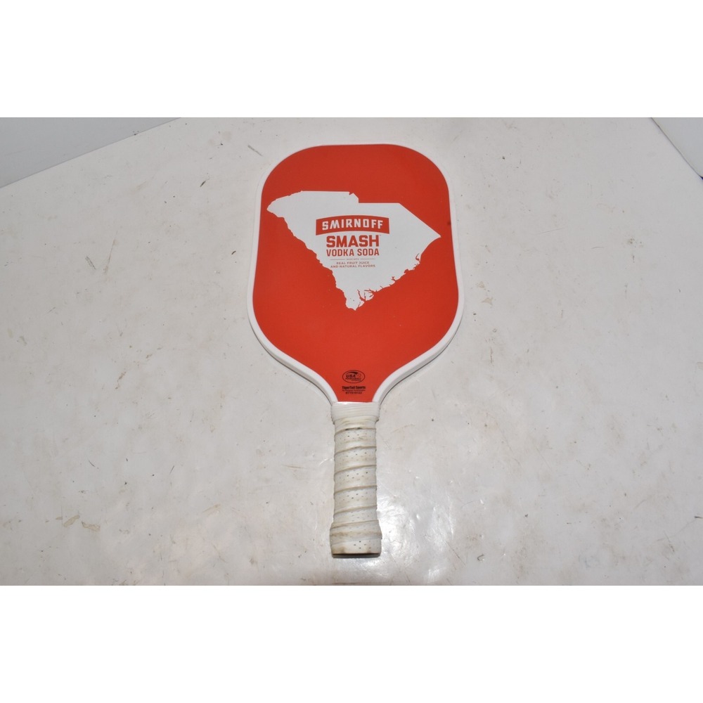 TigerTail Sports Pickleball Paddle Smirnoff Smash Vodka Soda SC Promo Paddle